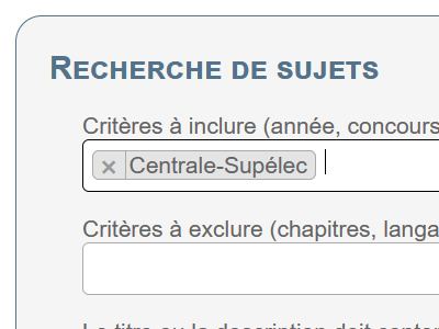 Résultat obtenu